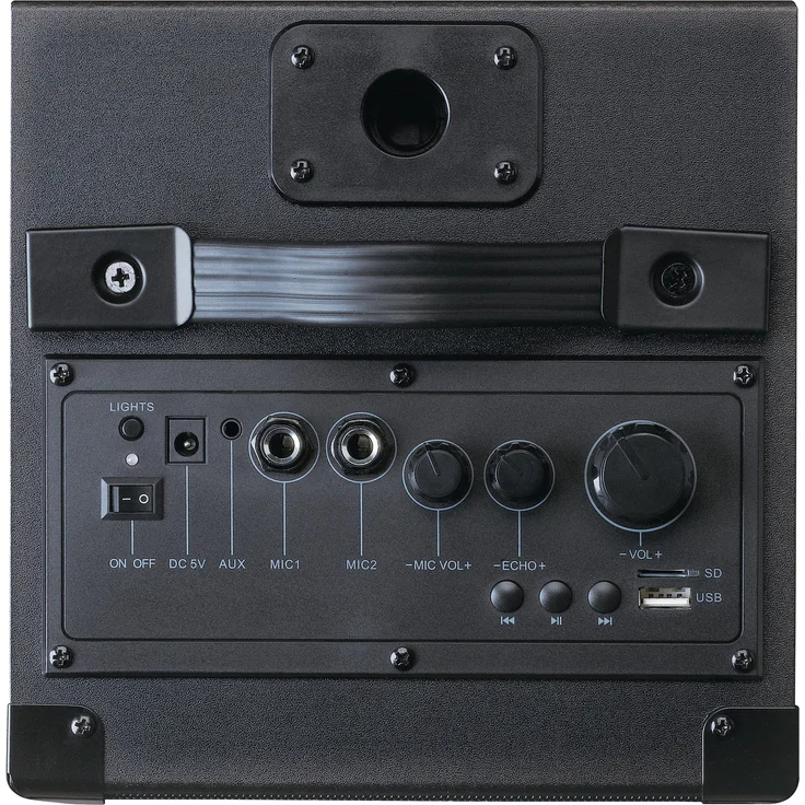 Lenco BTC-070BK Bluetooth Lautsprecher, schwarz – Bild 3