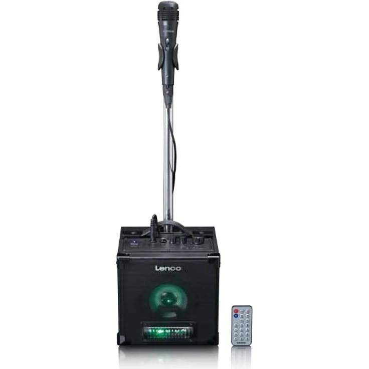 Lenco BTC-070BK Bluetooth Lautsprecher, schwarz – Bild 6