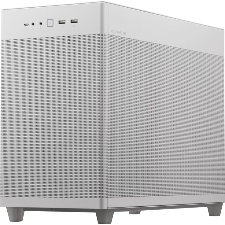 ASUS Prime AP201 - White - Gehäuse - Minitower - Weiß – Bild 2