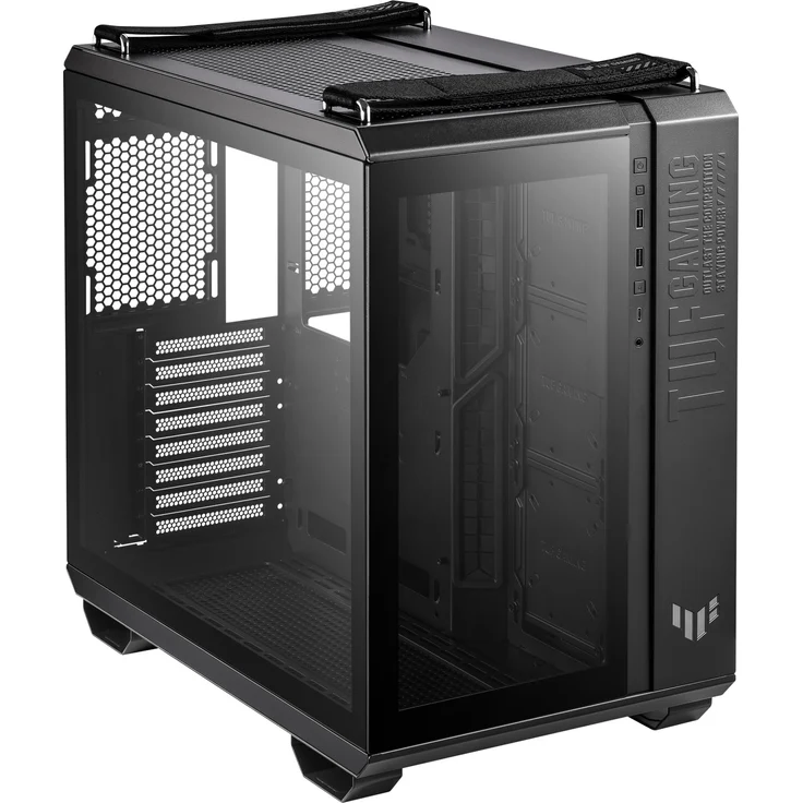 ASUS TUF Gaming GT502 Tower-Gehäuse, schwarz, Tempered Glass – Bild 3