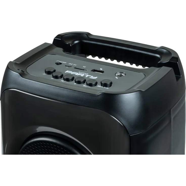 BigBen Party Box M Bluetooth Lautsprecher, schwarz – Bild 4