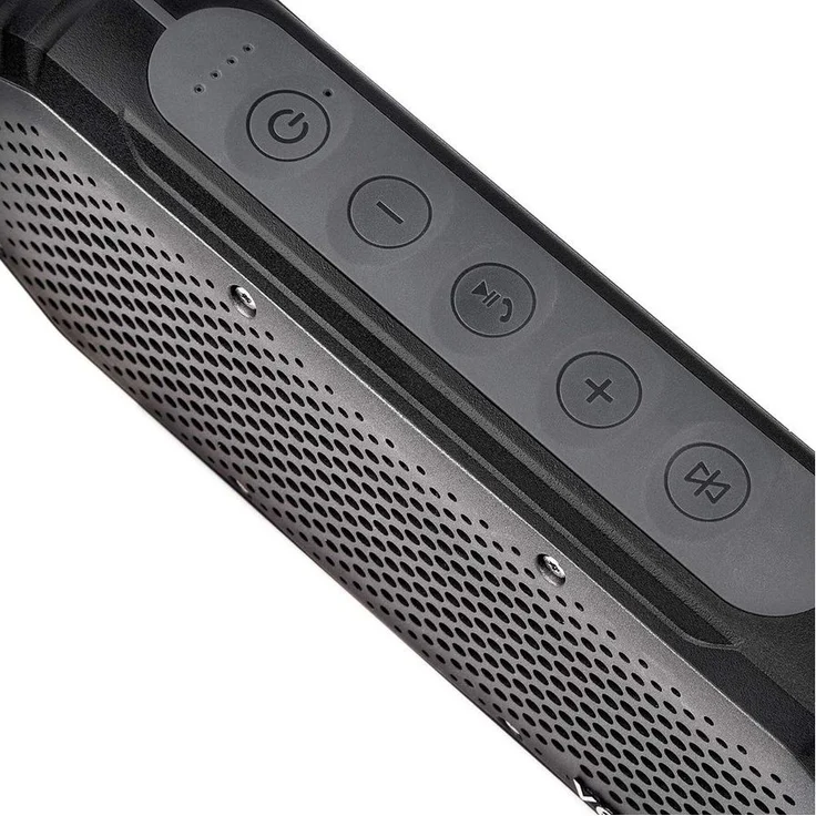 Veho MX-1 Robuster kabelloser Bluetooth-Lautsprecher, schwarz – Bild 4