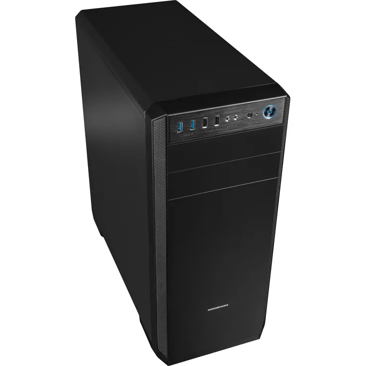 MODECOM OBERON Pro Silent - Gehäuse - Miditower - Schwarz