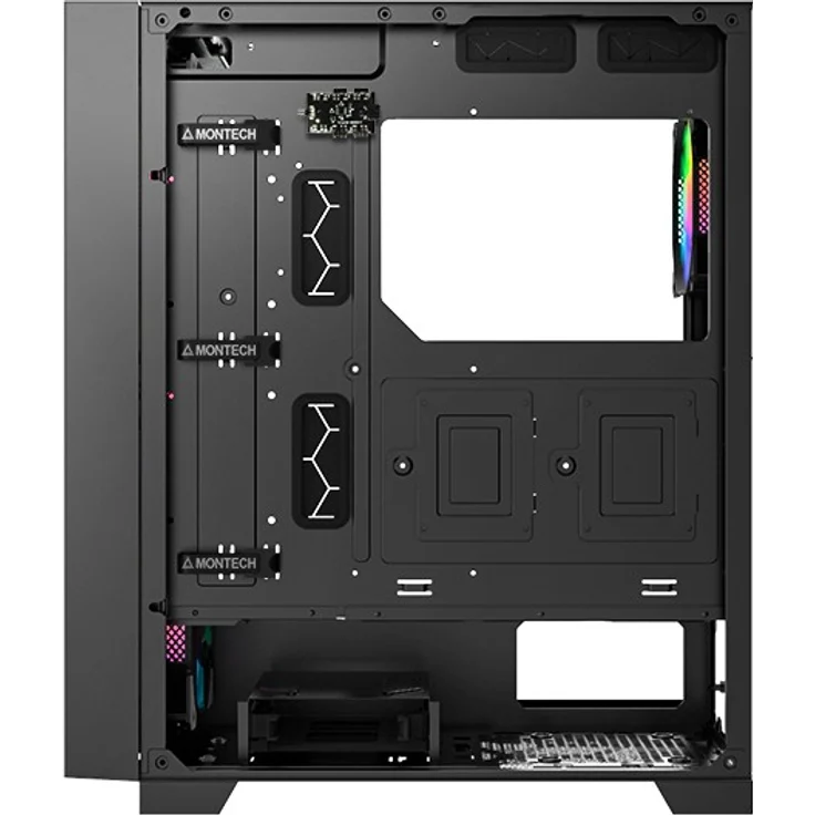 Montech AIR 1000 Premium, Midi-Tower, Tempered Glass, - schwarz (AIR 1000 PREMIUM BK) – Bild 4