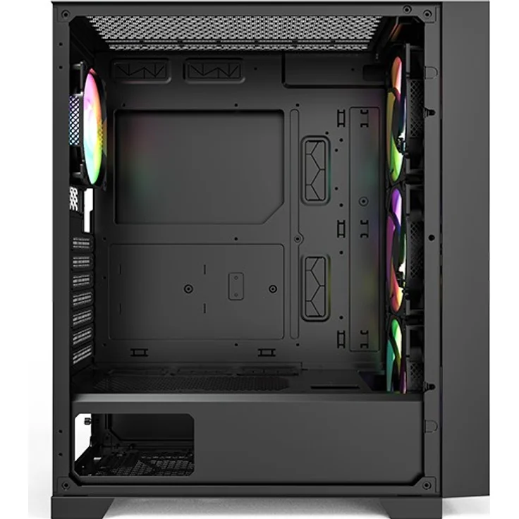Montech AIR 1000 Premium, Midi-Tower, Tempered Glass, - schwarz (AIR 1000 PREMIUM BK) – Bild 3