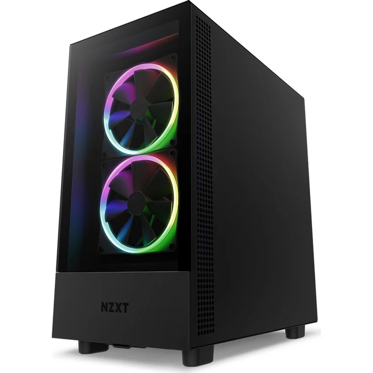 NZXT H5 Elite, schwarz, Glasfenster ATX-MidiTower – Bild 2
