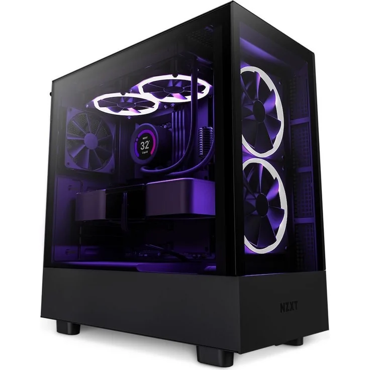 NZXT H5 Elite, schwarz, Glasfenster ATX-MidiTower – Bild 5