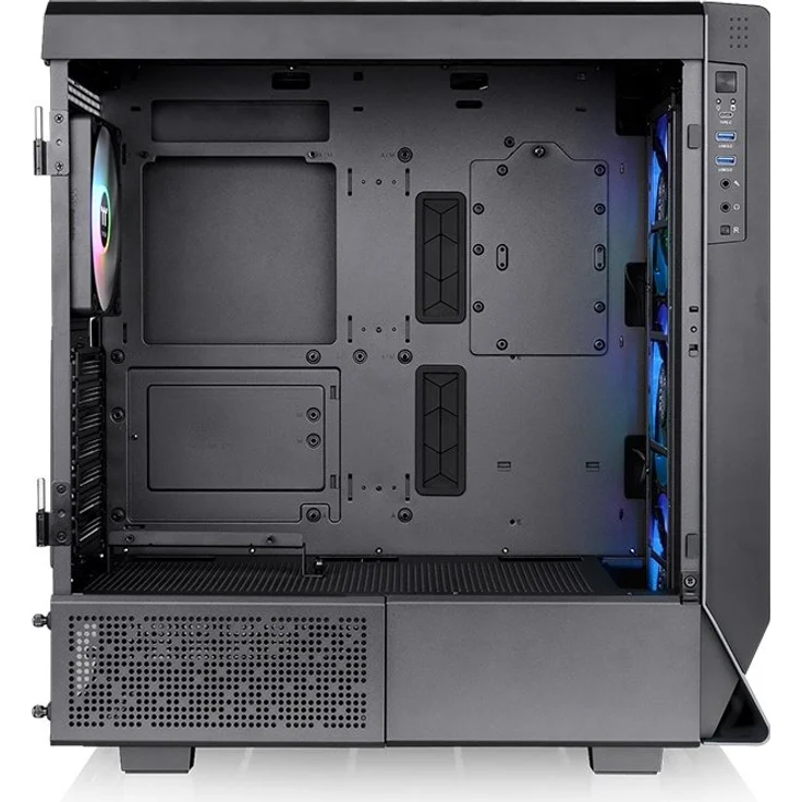 Thermaltake Ceres 500 TG ARGB Tower-Gehäuse, schwarz, Tempered Glass – Bild 2