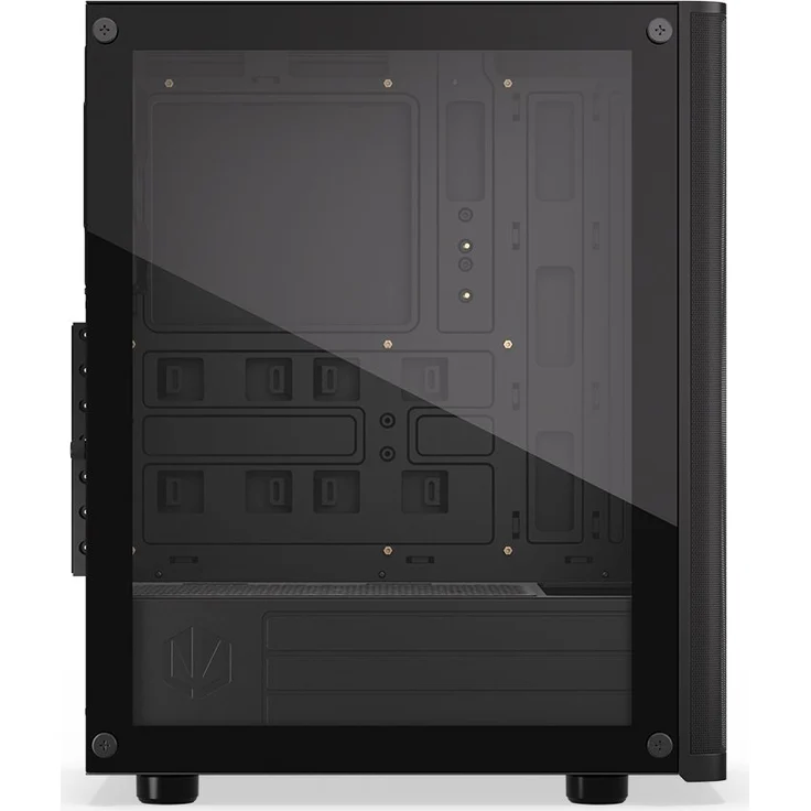 ENDORFY Ventum 200 Air Tower-Gehäuse, schwarz, Seitenteil aus Tempered Glass – Bild 4