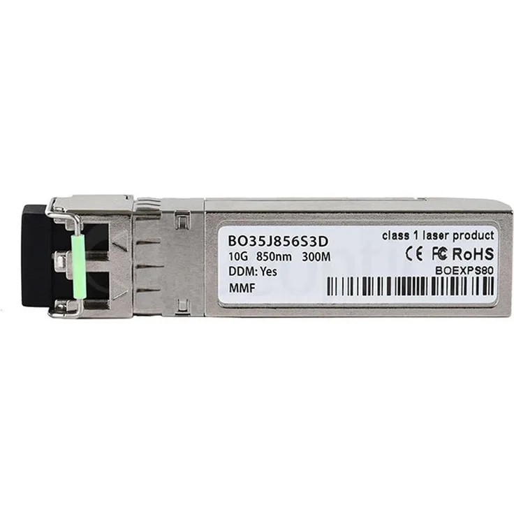Kompatibler Cisco SFP-10G-SR BlueOptics BO35J856S3D SFP+ Transceiver, LC-Duplex, 10GBASE-SR, Multimode Fiber, 850nm, 300M, DDM, 0°C-+70°C (SFP-10G-SR-BO) (SFP-10G-SR-BO)