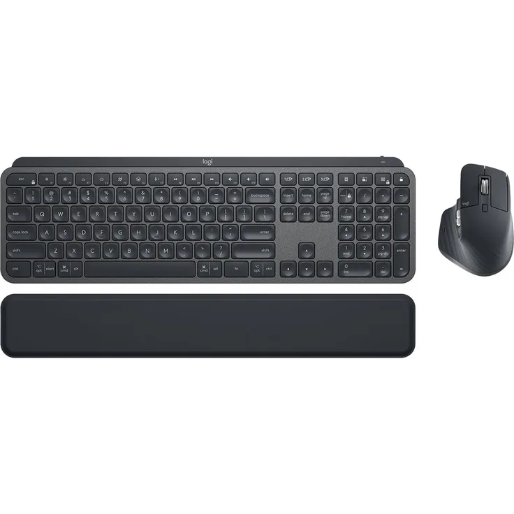 Logitech MX Keys Combo for Business, Tastatur + Maus, Bluetooth, QWERTZ, schwarz (920-010926)
