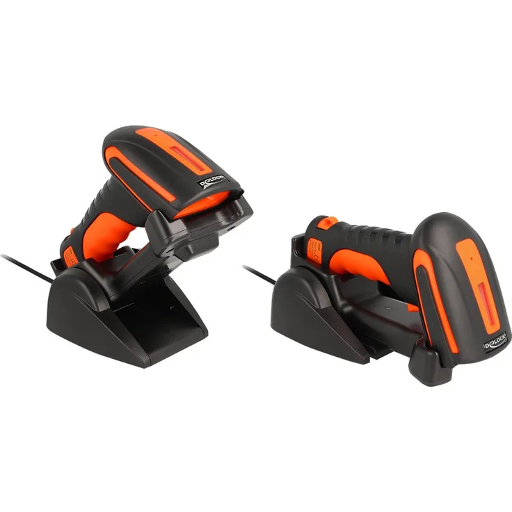 Delock Barcode Scanner 1D Laser für 2.4 GHz Bluetooth oder USB (90564)