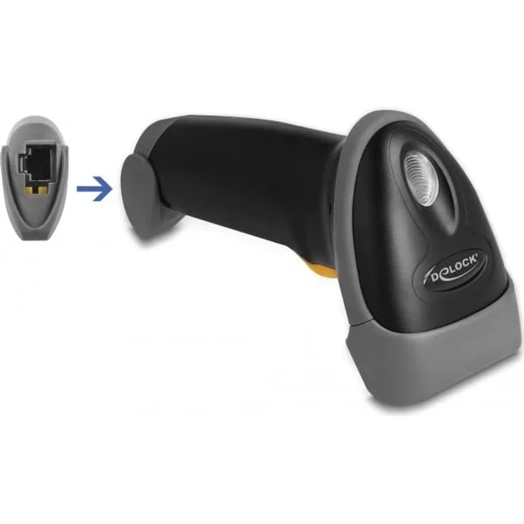 Delock Barcode Scanner 1D und 2D für 2.4 GHz Bluetooth oder USB - weiß (90587) – Bild 2