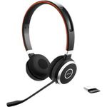 Evolve 65 SE Bluetooth Kopfhörer kabelgebunden & kabellos 12 h Laufzeit (Schwarz)
