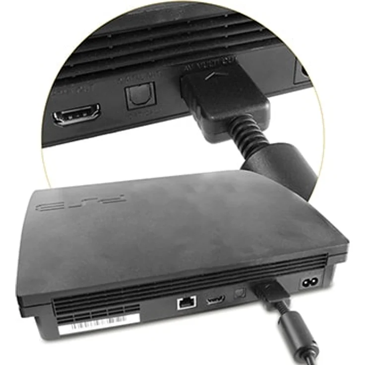 Eaxus PS2 / PS3 YUV Komponenten Kabel 1,5 m, Component für TV, Monitor, Beamer – Bild 7