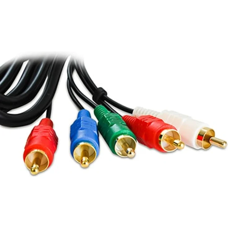 Eaxus PS2 / PS3 YUV Komponenten Kabel 1,5 m, Component für TV, Monitor, Beamer – Bild 6