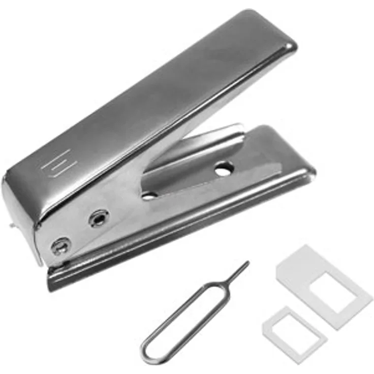 Eaxus Nano SIM-Karten Schneidegerät / Stanzer für iPhone, Smartphone inkl. 2 Adaptern - Preisvergleich