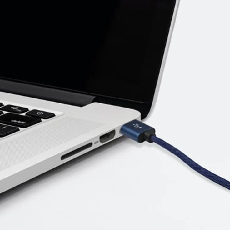 Eaxus USB-C Lade- Datenkabel 1m Anti-Bruch im Jeans Design, iPad Pro – Bild 6