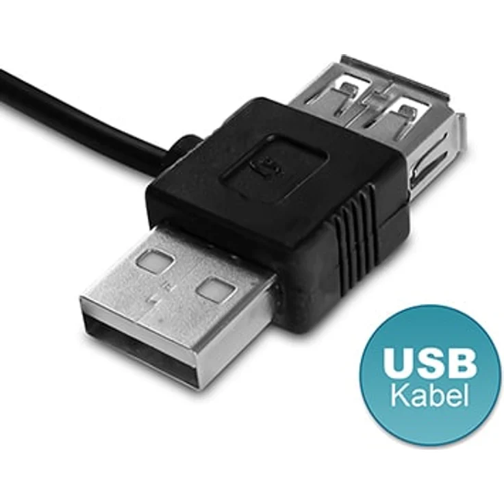 Eaxus USB Lüfter Padeax für PlayStation 4 und Laptops, blaue LED Lichter, Premium – Bild 4