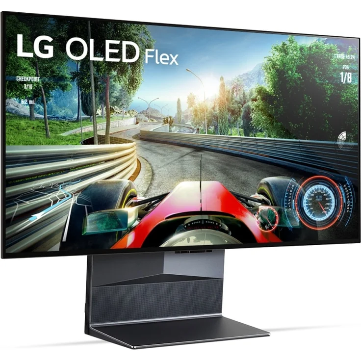 LG 42LX3Q9LA 106 cm (42 Zolol) OLED Flex Gaming TV (Ultra HD, Dolby Vision IQ, Dolby Vision, HDR10, HDR, HLG, OLED) HD-Triple-Tuner (Satellit, Antenne, Kabel) Modelljahr 2022 Energieklasse G (DE-Modell) – Bild 3