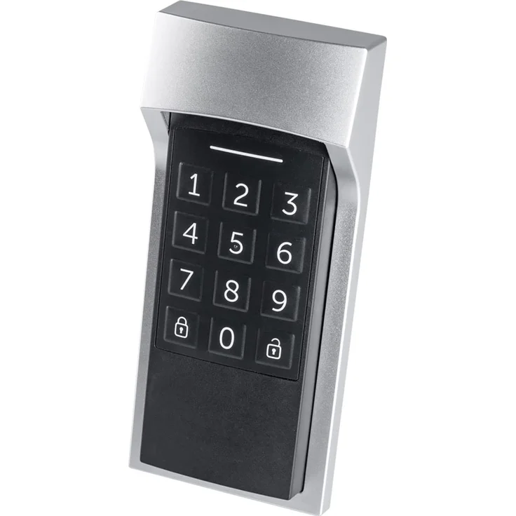 Homematic IP HmIP-WKP Smart Home Keypad, Codeschloss für die Haustür mit App-Funktion, Öffnen und Schließen mit Zahlencode, Erweiterung für Homematic IP Türschlossantrieb (156424A0) – Bild 1
