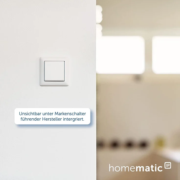 Homematic IP HmIP-BS2 Smart Home Schaltaktor für Markenschalter – 2-fach, zwei Leuchten smart schalten, Energie sparen (156757A0) – Bild 5