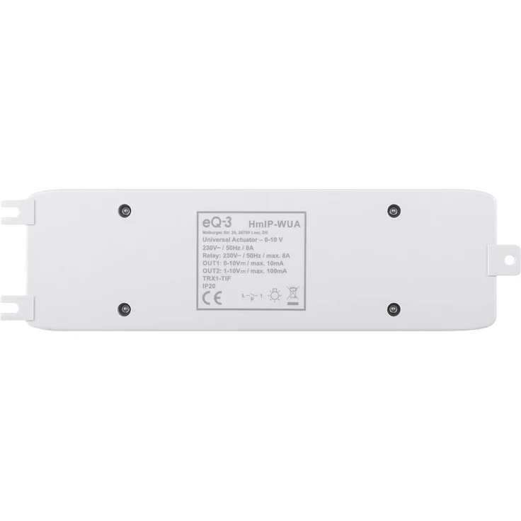 Homematic IP HmIP-WUA Smart Home Universal Schaltaktor – 0-10 V, Unterputz, Beleuchtung dimmen, Belüftung schalten, Licht schalten, weiß (154761A0) – Bild 2