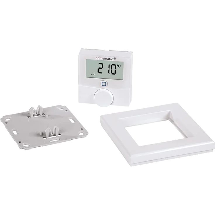 Homematic IP HmIP-WTH-1 Smart Home Wandthermostat mit Luftfeuchtigkeitssensor (V2), digitales Thermostat Heizkörper/Fußbodenheizung mit App, Amazon Alexa, Google Assistant, Temperaturmessung, Energie sparen (156669A0) – Bild 8