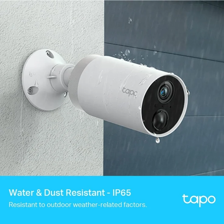 TP-Link Tapo C400S2 Akku Wi-Fi-Kamera für den Außenbereich, 1080p, hohe Definition, vollständiges Sicherheitssystem mit 2 Kameras, wasserdicht IP65, microSD-Karte und Cloud-Speicher, 2-Cam-Set – Bild 5
