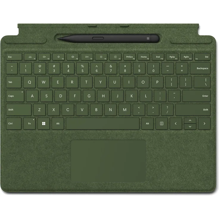 Microsoft Surface Pro Signature Keyboard, Tablet-Tastatur, für Microsoft Surface Pro 8-X-9, QWERTZ, grün (8X6-00125)