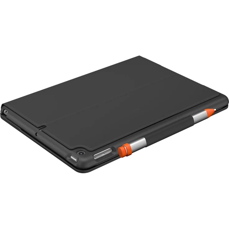 Logitech Slim Folio, Tablet-Tastatur, für Apple 10.9" iPad Air (4. Generation), QWERTZ, grau (920-011423) – Bild 3