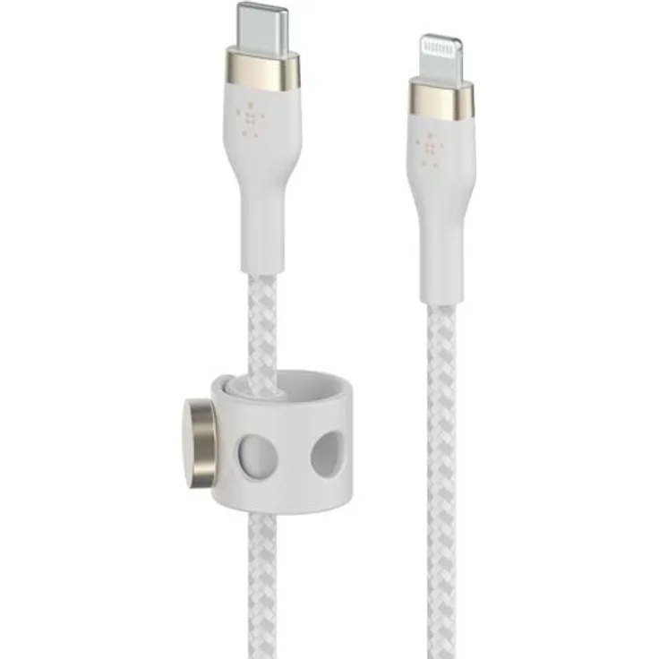 Belkin Flex Lightning-USB-C 15W 1m mfi.zert. weiß CAA011bt1MWH