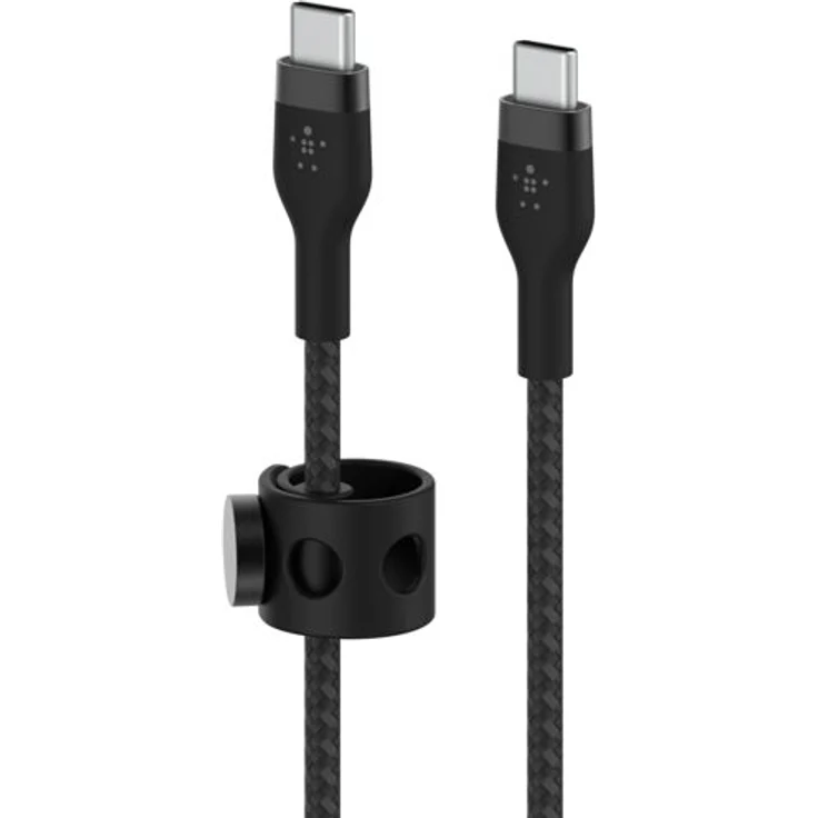 Belkin Flex USB-C-USB-C bis 60W 3m, schwarz CAB011bt3MBK – Bild 1
