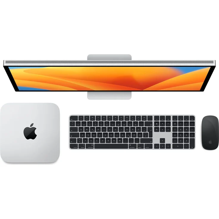 Apple Mac Mini (2023) Apple M2 (8-Core CPU) 8 GB RAM, 256 GB SSD, 10-Core GPU, macOS Ventura, Silber – Bild 5