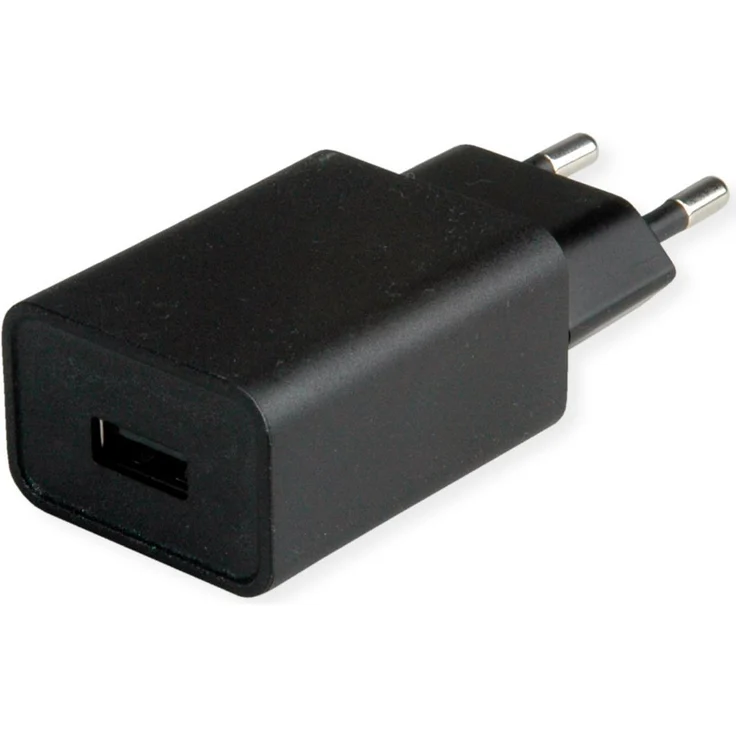 Value USB Charger mit Euro-Stecker, 1-Port, 12W (19.99.1093) – Bild 1