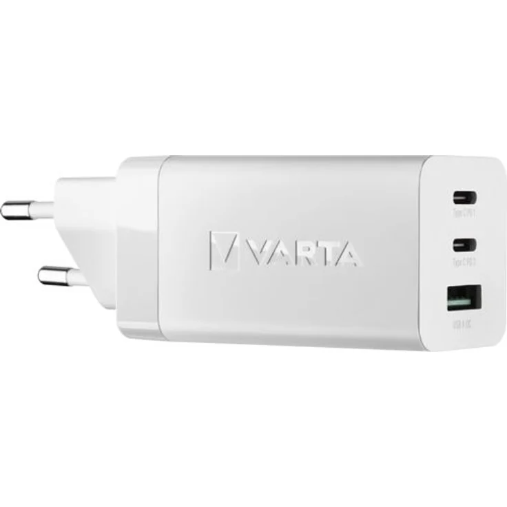 Varta High Speed Charger 65W GaN 2x USB C + USB A Type 57956 – Bild 1