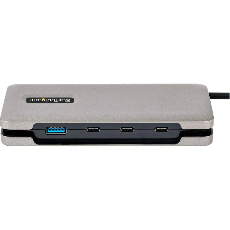 StarTech 4-Port USB-C Hub, 1x USB-A and 3x USB-C Ports, USB 3,1 10Gbps, Bus Powered, USB Type C Hub with 9.8" (25cm) Wrap-Around Cable, Portable USB-C to USB-A Hub - USB Expansion Hub (HB31CM1A3CB) - Hub - 1 x USB 3,2 Gen 2 + 3 x USB-C 3,2 Gen 2 - Desktop (HB31CM1A3CB) – Bild 3