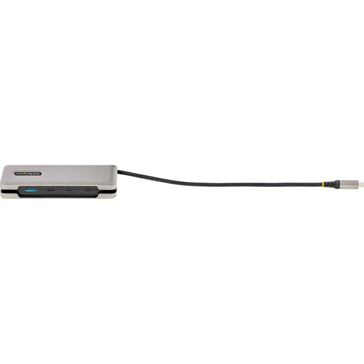 StarTech 4-Port USB-C Hub, 1x USB-A and 3x USB-C Ports, USB 3,1 10Gbps, Bus Powered, USB Type C Hub with 9.8" (25cm) Wrap-Around Cable, Portable USB-C to USB-A Hub - USB Expansion Hub (HB31CM1A3CB) - Hub - 1 x USB 3,2 Gen 2 + 3 x USB-C 3,2 Gen 2 - Desktop (HB31CM1A3CB) – Bild 5