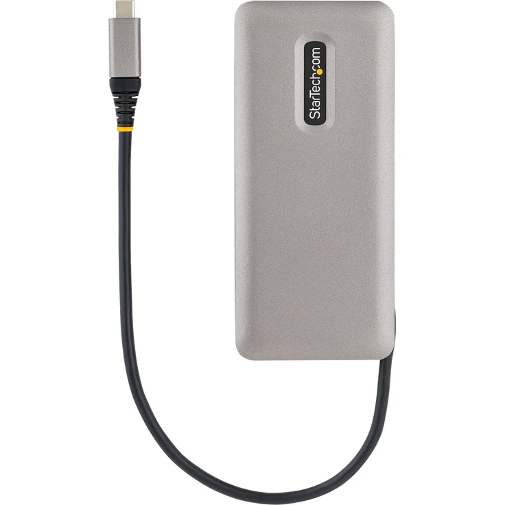 StarTech 4-Port USB-C Hub, 1x USB-A and 3x USB-C Ports, USB 3,1 10Gbps, Bus Powered, USB Type C Hub with 9.8" (25cm) Wrap-Around Cable, Portable USB-C to USB-A Hub - USB Expansion Hub (HB31CM1A3CB) - Hub - 1 x USB 3,2 Gen 2 + 3 x USB-C 3,2 Gen 2 - Desktop (HB31CM1A3CB) – Bild 6