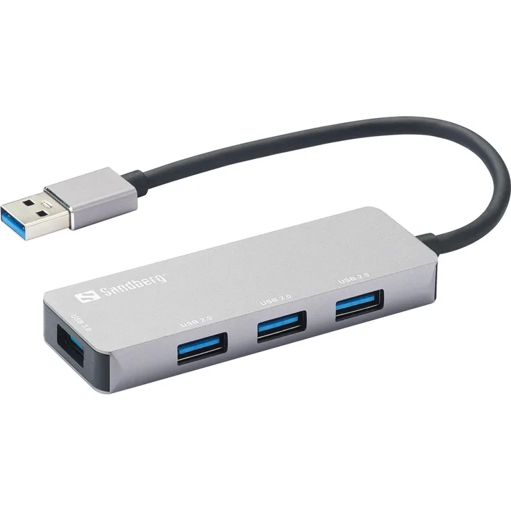 Sandberg - Hub - 1 x SuperSpeed USB3.0 + 3 x USB2.0 - Desktop (333-67)