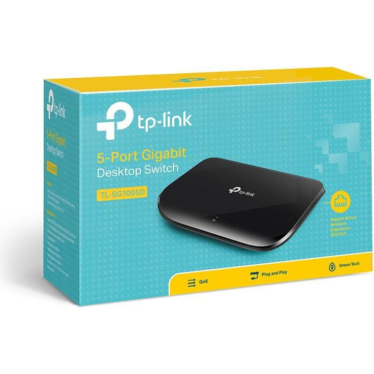 TP-Link TL-SG1005D V6.0, 5-Port-Gigabit-Desktop-Switch, Schwarz – Bild 6