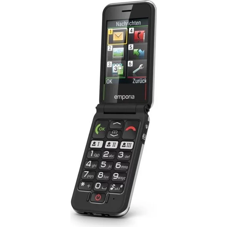 Emporia JOY 2G Klapphandy Schwarz – Bild 2