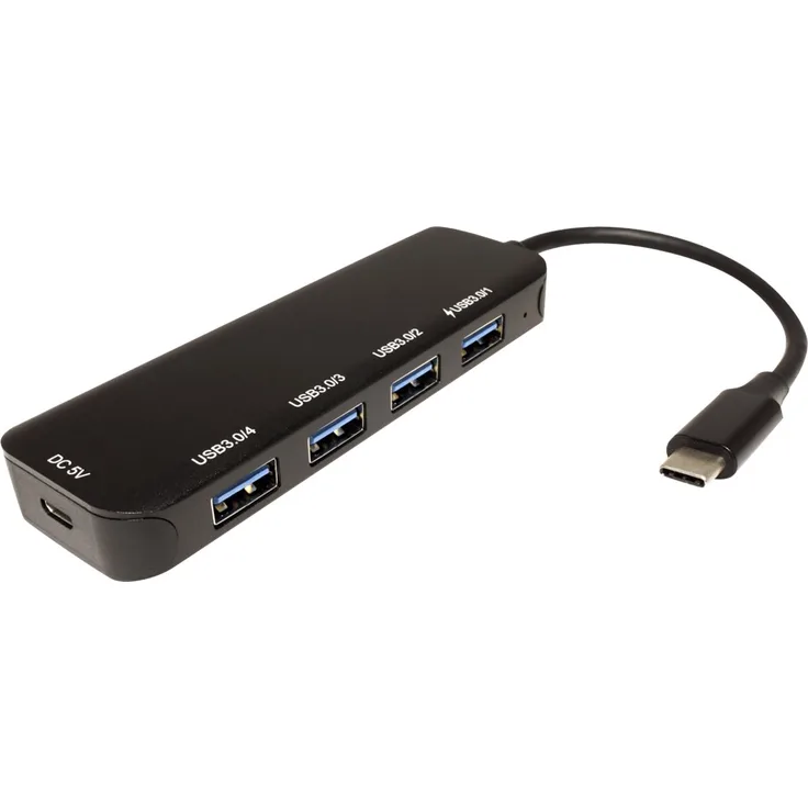 Value USB 3.2 Gen 1 Hub - Hub - 4 x USB 3.2 Gen 1 - Desktop (14.99.5039)