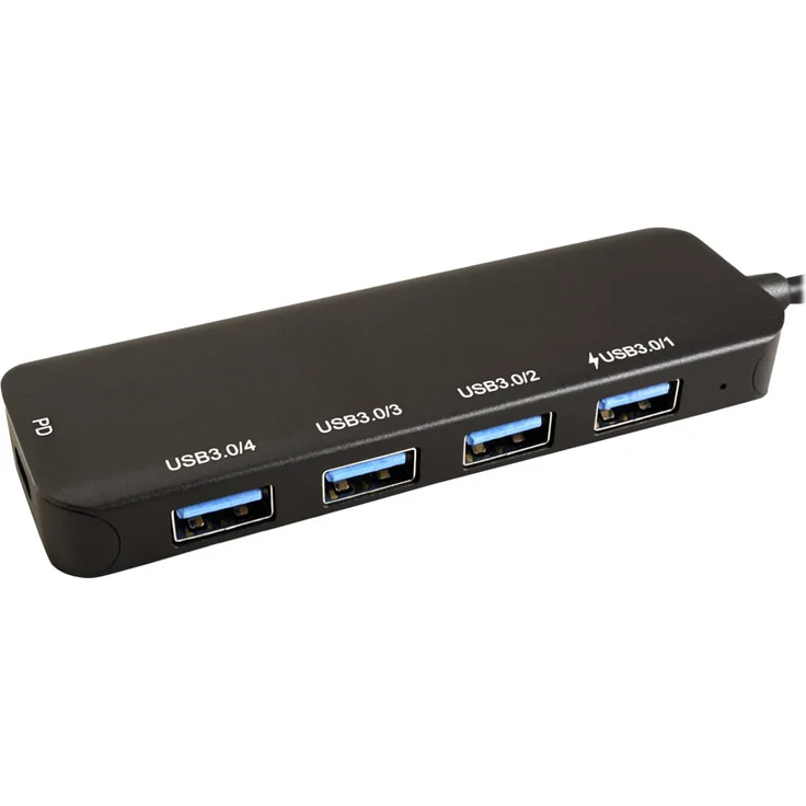 Value USB 3.2 Gen 1 Hub - Hub - 4 x USB 3.2 Gen 1 - Desktop (14.99.5038) – Bild 3