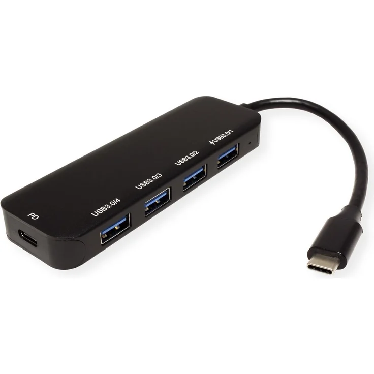 Value USB 3.2 Gen 1 Hub - Hub - 4 x USB 3.2 Gen 1 - Desktop (14.99.5038) – Bild 2