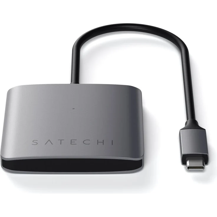 Satechi Aluminum 4 Port USB-C Hub space gray (ST-UC4PHM) – Bild 4