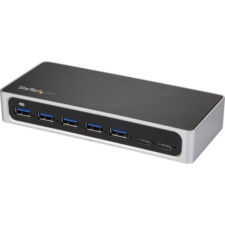 StarTech 7PORT USB C HUB - USB-C TO 2X C und 5X A - USB 3.0 HUB (HB30C5A2CSC)