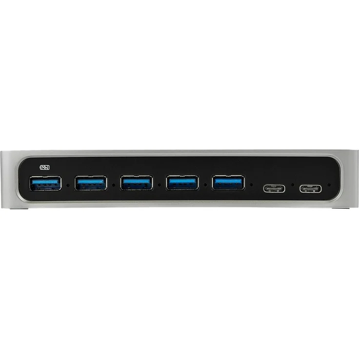 StarTech 7PORT USB C HUB - USB-C TO 2X C und 5X A - USB 3.0 HUB (HB30C5A2CSC) – Bild 3