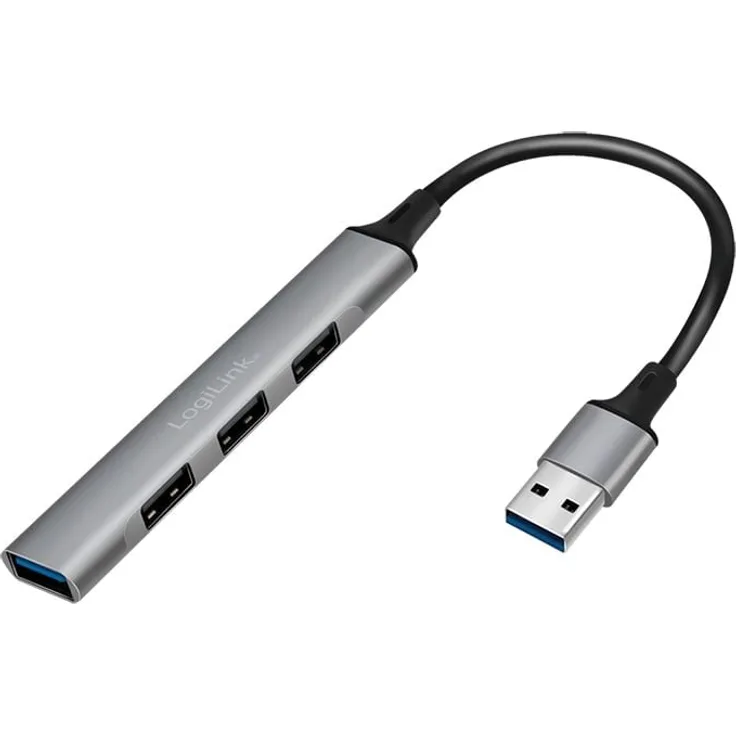 LogiLink USB-Hub UA0391 4-port, USB-A, ultra-slim (UA0391)