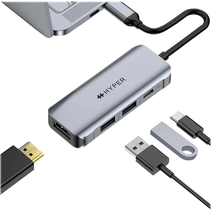 Targus Drive 4-in-1 USB-C Hub (HD41-GL) – Bild 6